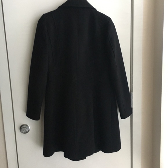 Reiss Sesto Wool-Blend Coat in Black | Medium - Picture 6 of 10